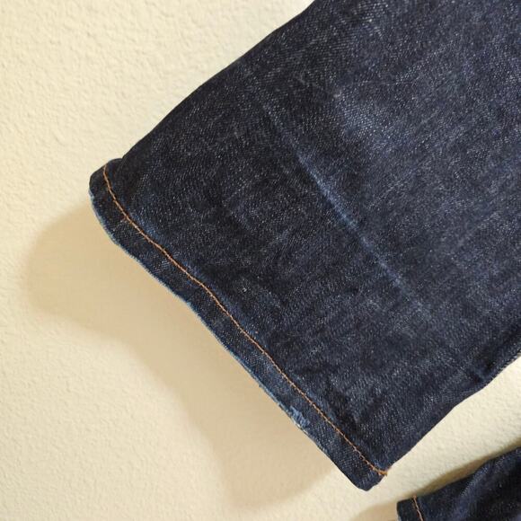 Joe's Jeans Sz32 bootcut Honey blue pants.  Worn look. Stylish.‎ Y2K. Casual. - Picture 14 of 16